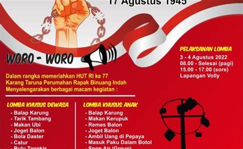 Cara Membuat Pamflet Poster Di Canva Tema Perlombaan 17 Agustus 2023