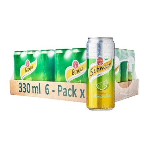 Schweppes Manao Lime Soda Ml X Cans Carton Shopee Singapore