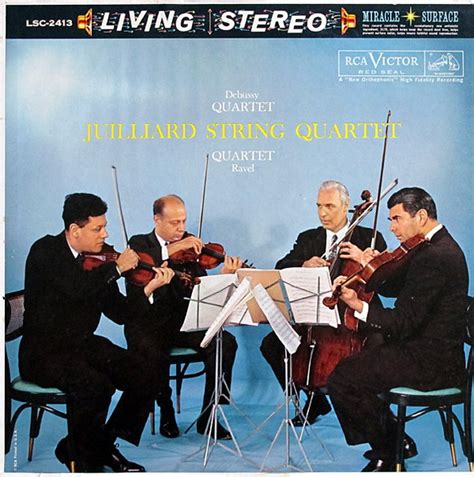 Juilliard String Quartet Debussy Ravel Quartet In G Minor Quartet