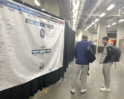 Ben Jones On Twitter Kansas Assistants Looking Over The Bracket