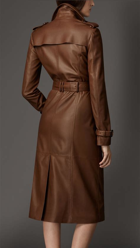 Dark Brown Womens Trench Coat - Tradingbasis