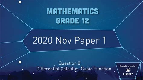 2020 Maths Paper 1 Question 8 Youtube