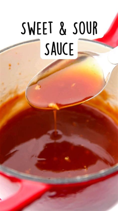 Easy Homemade Sweet And Sour Sauce Recipe