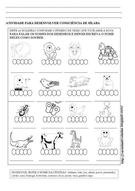 Blogeducação ConsciÊncia De SÍlabas