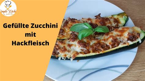 Gef Llte Zucchini Mit Hackfleisch Nach Mediterraner Art Mit Liebe