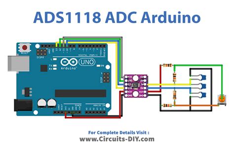 Interfacing Ads High Precision Bit Adc With Arduino Off