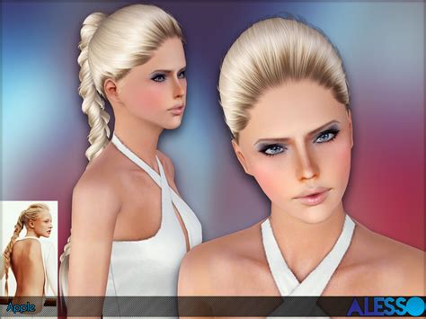 44 Hq Photos Sims 3 Hair Braid Redheadsims Naine Hair Braided