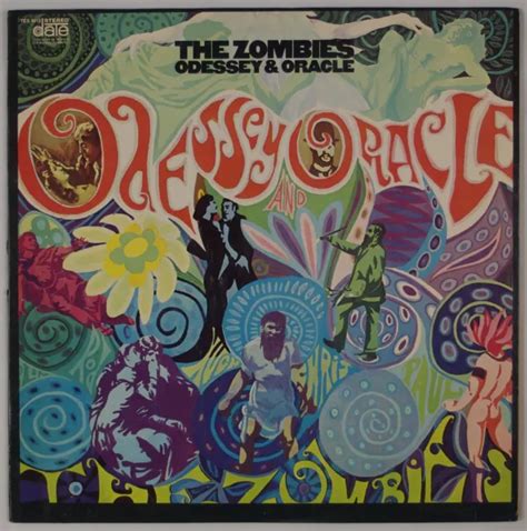 Zombies Odessey And Oracle Us Pitman 1a1a Orig Psych Rock Lp Vinyle