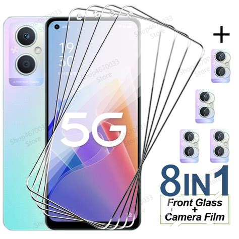 8in1 Tempered Glass For Oppo A96 A95 A94 A93 A92 A91 A76 A74 A72 A73 Screen Protector For Oppo