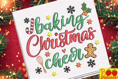 Baking Christmas Cheer · Creative Fabrica