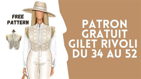 Couture Gilet Sans Manche Patron Gratuit Du Au Youtube