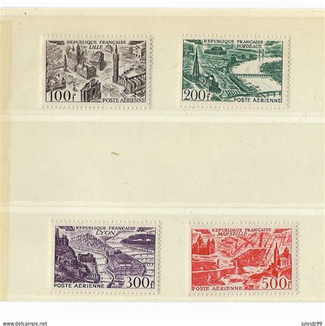 1927 1959 Ungebraucht FRANCE Poste aérienne n24 à 27 1949