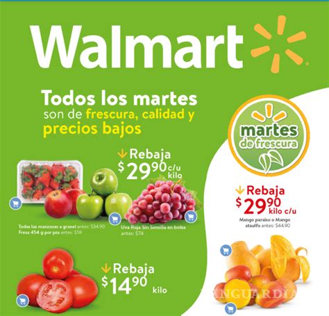 Estas Son Las Ofertas Del Martes De Frescura De Walmart Del 25 De Junio