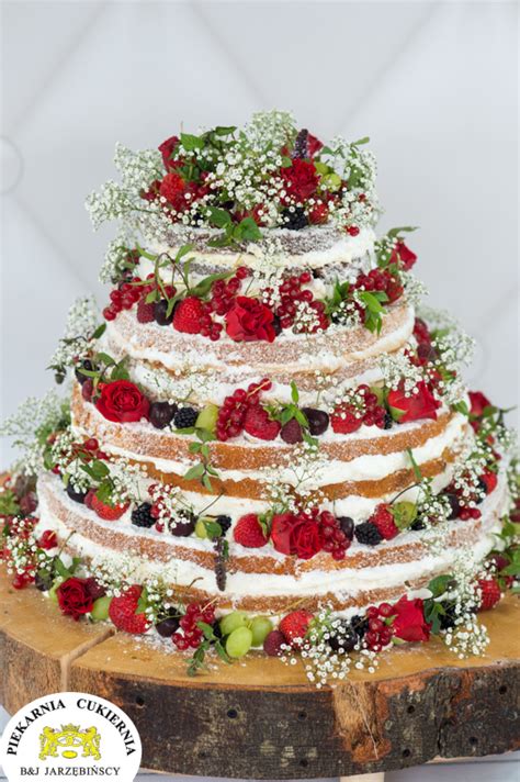 Jarz Bi Scy Naked Cake Na Wesele