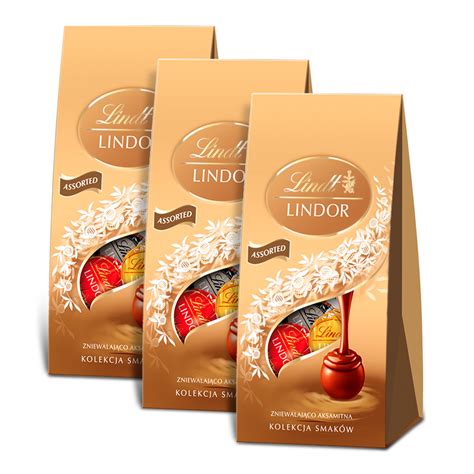 Zestaw Pralin Lindt Lindor Praliny Pralinki Czekoladki Assorted X G