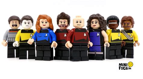 LEGO It So with These Star Trek The Next Generation Minifigs