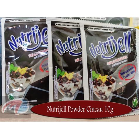 Jual Nutrijell Jelly Powder Nutrijel Kemasan Ekonomis Varian Rasa