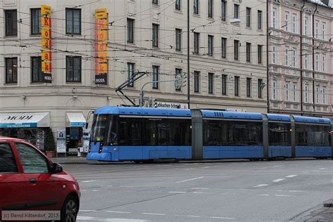 Deutschland Stra Enbahn M Nchen Triebwagen