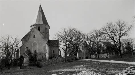 Hier Et Aujourdhui Le Chevet De L Glise Saint Bernard De Fontaine