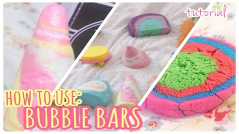 How To Use Bubble Bars Lush Cosmetics Youtube