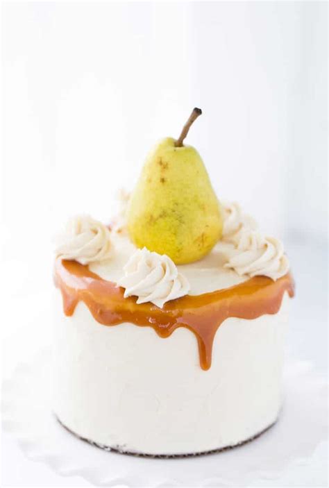 Spiced Pear Cake With Honey Caramel Frosting A Classic Twist