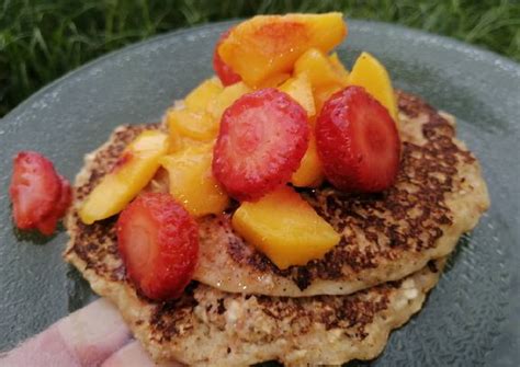 Hot Cakes De Avena Y Harina Integral Receta De Agustina Cocina Cookpad