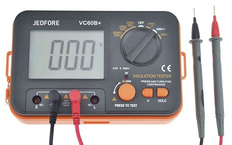 Vc B Digital Multimeter Insulation Resistance Multi Tester Dcv Acv