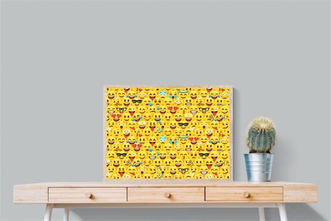 Emoji Wall Art ⭐️ Canvas And Framed Many Sizes