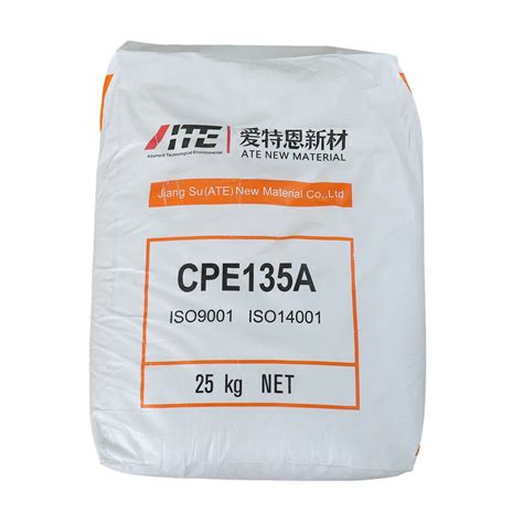 Chlorinated Polyethylene CPE 135A As Modifier For PVC Products China