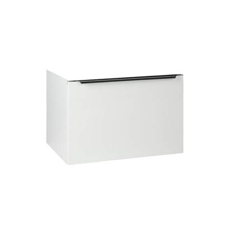 K VIT Kore 500mm Single Drawer Unit Gloss White Build Plumb