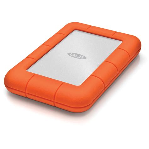 LaCie 2TB Rugged Mini USB 3 0 External Hard Drive LAC9000298 B H