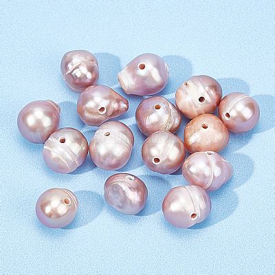 Wholesale Nbeads 2 Strands Natural Cultured Freshwater Pearl Beads