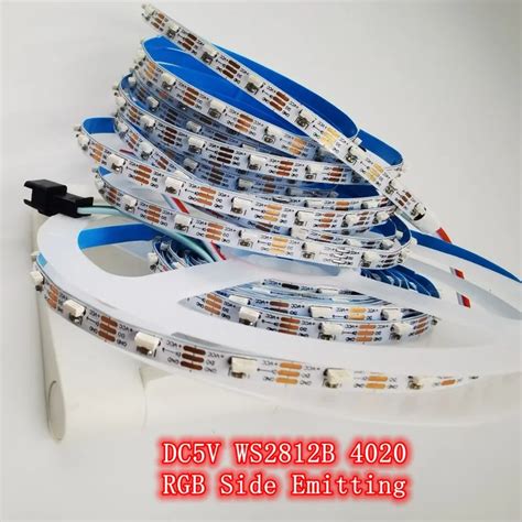 Dc V Smd Side Emitting Ws B Addressabl Rgb Led Strip Leds M