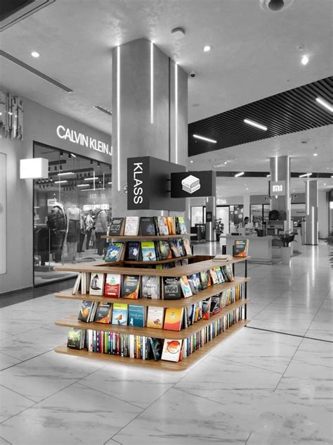 Small Book Booth Practical Book Display Showcase Retail Book Counter Design