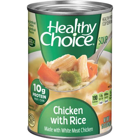 HEALTHY CHOICE Chicken And Rice Soup | Conagra Foodservice
