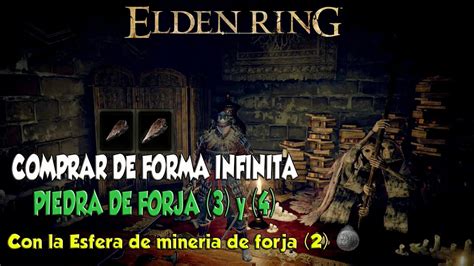 Como Comprar Piedras De Forja Y De Forma Infinita En Elden Ring