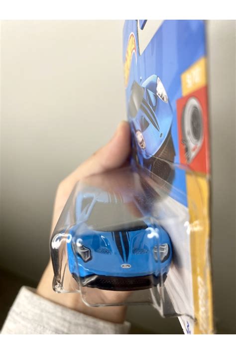 HOT WHEELS Hotwheels Ford Gt Mavi Oyuncak Araba Mini Araba Koleksiyon Araba Ölçek