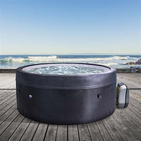 Hot Tub Zum Aufstellen Vita Poolstar Rund Viersitzer