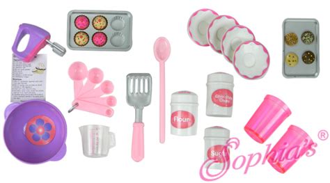 Baking Accessory Set (For 18″ American Girl Dolls) – Doll Peddlar