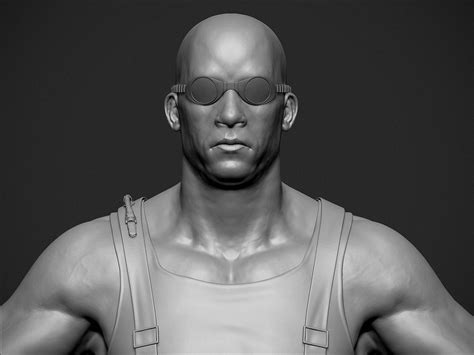 The Chronicles of Riddick - Vin Diesel - ZBrushCentral