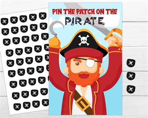 Pirate Party Games Instant Download Instant Printable Party Etsy