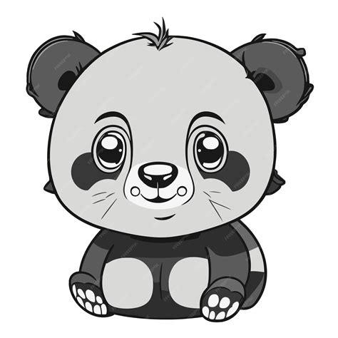 Premium Vector Cute Panda Vector Illustration