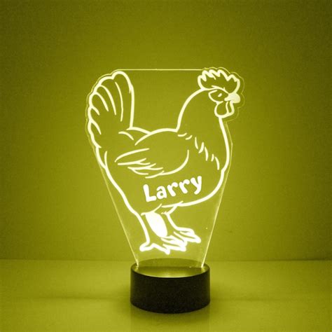 Chicken Night Light Etsy