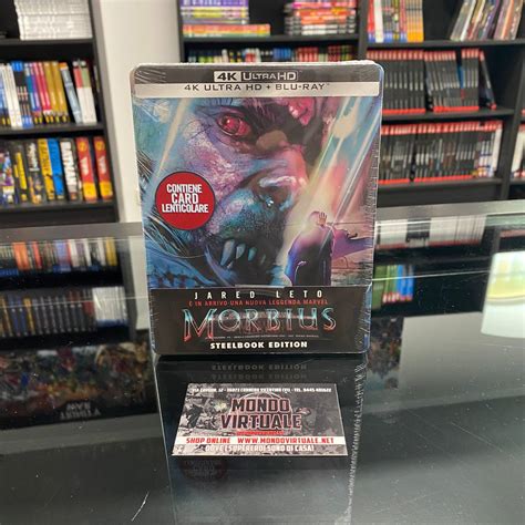 Morbius Steelbook Limited Edition K Ultrahd Blu Ray Card