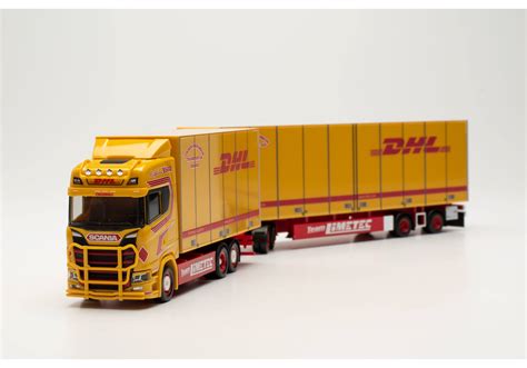 Herpa Scania Cs Hd Schwedencombi Jimmy Karlsson Dhl