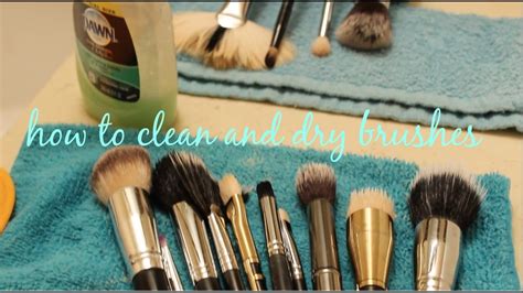 Easy Way To Clean Makeup Brushes Adrie Dee Youtube