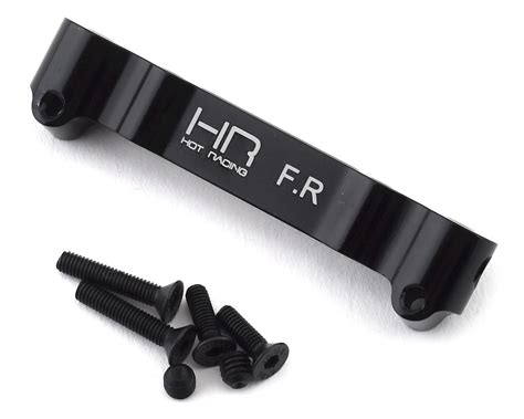 Hot Racing Arrma S Aluminum Front Rear Suspension Arm Mount Black HRAAON FR AMain Hobbies