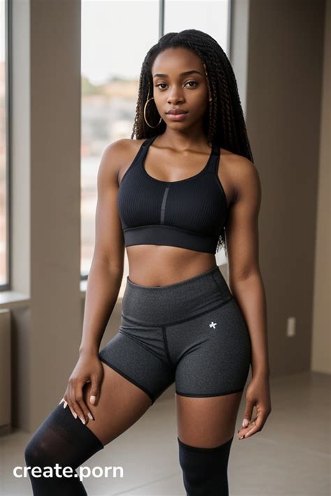 Sport Bra Sporty Shorts Ai Porn