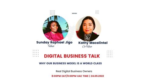 Digital Business Talk Why Our Business Model Is A World Class YouTube