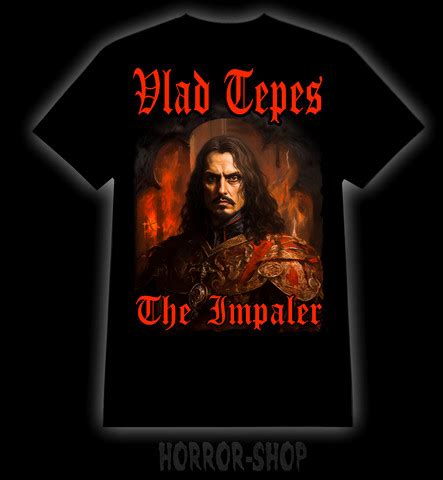 Vlad Tepes T Shirt And Ladyfit Horror Shop Verkkokauppa